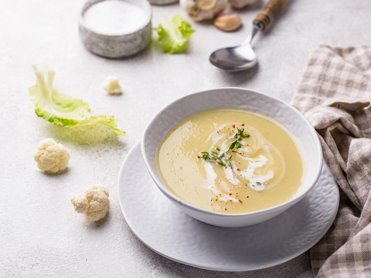 Velouté Chou-Fleur & Amandes - Skin & Out