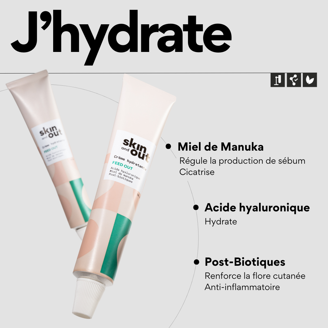 Feed OUT - Mini crème hydratante 15ml