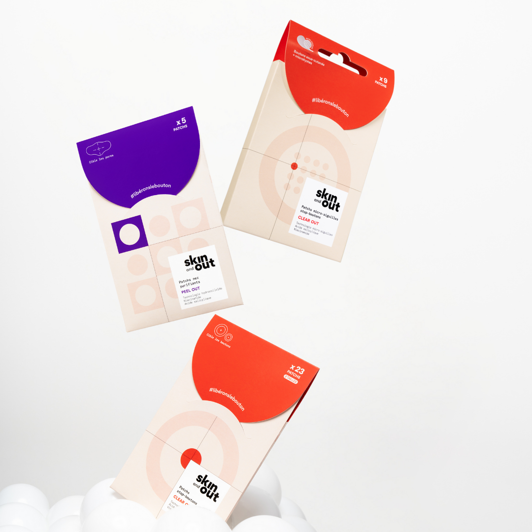 Kit trio patchs boutons