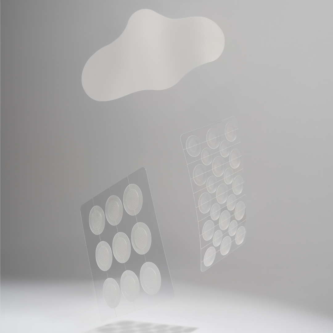 Kit trio patchs boutons