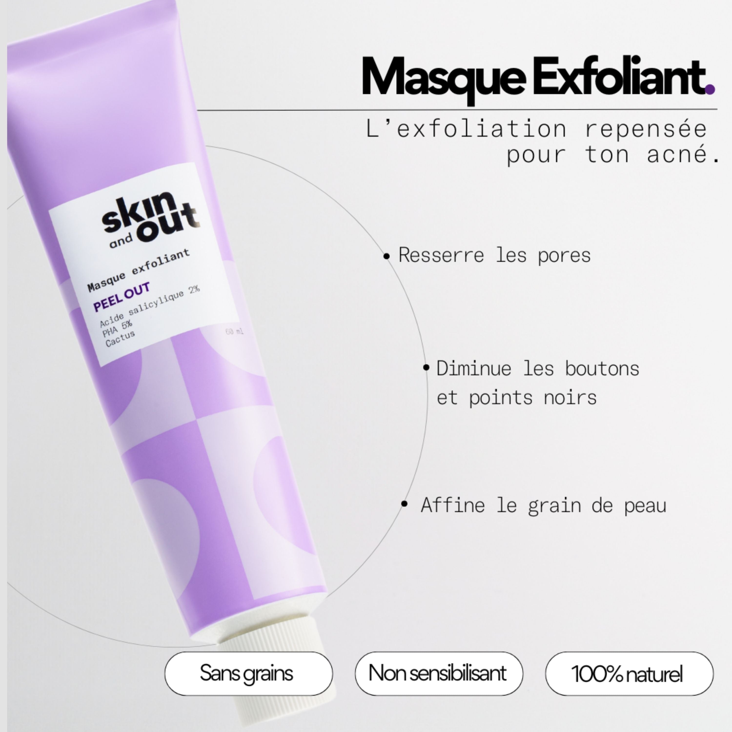 Peel OUT - Masque exfoliant