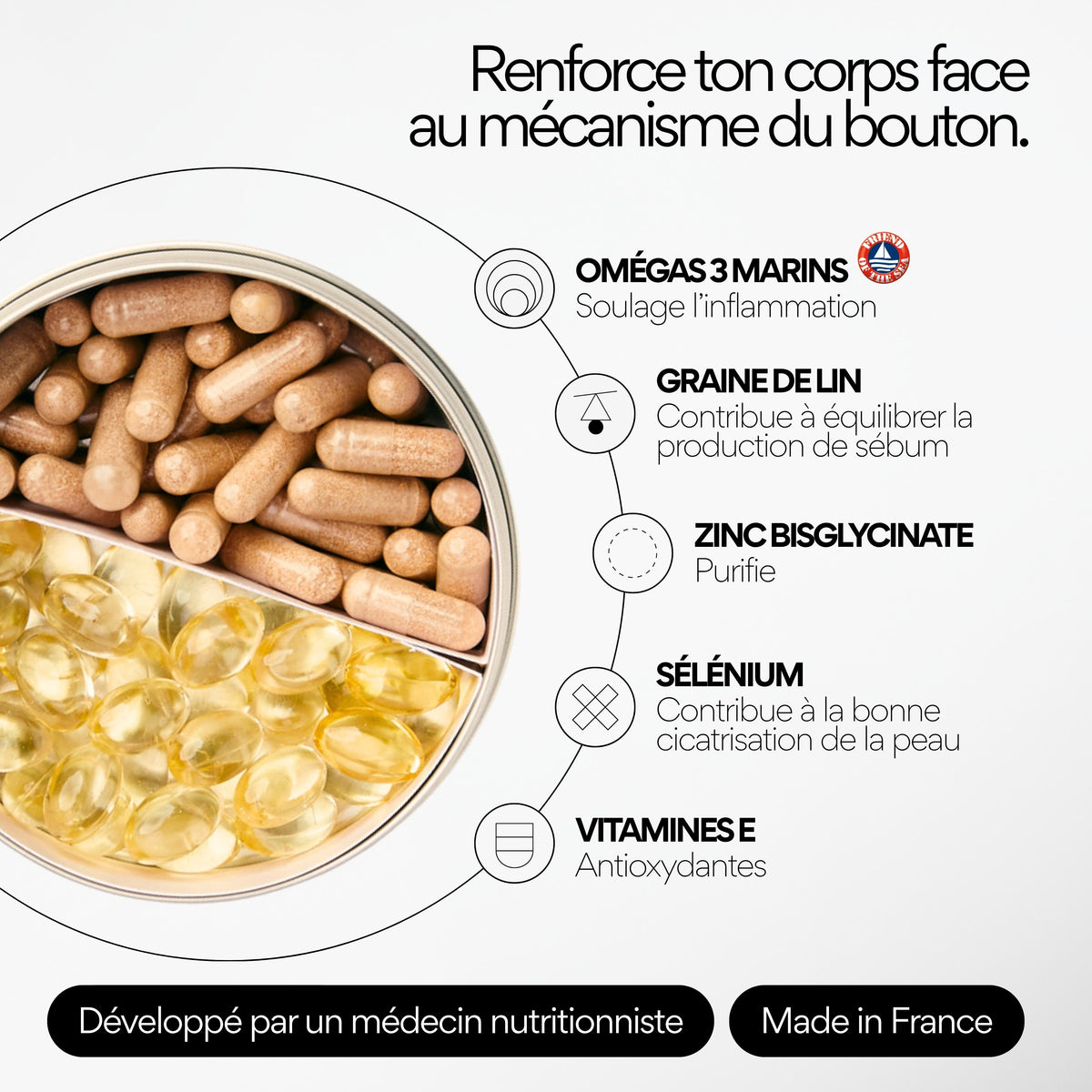 Clear IN - Complément alimentaire stop-boutons