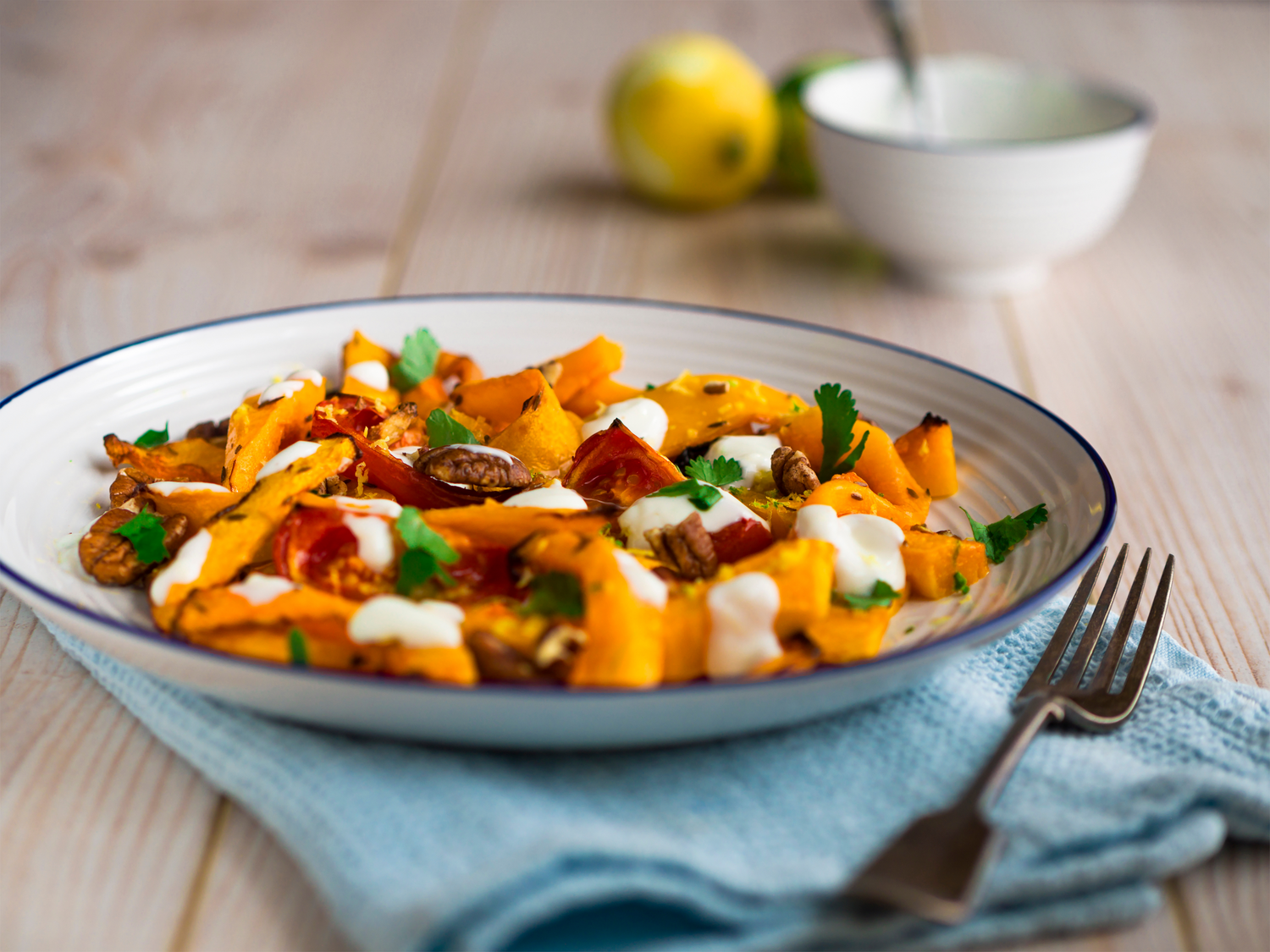 Butternut Rôtie, Noix Et Riz Sauvage - Skin & Out