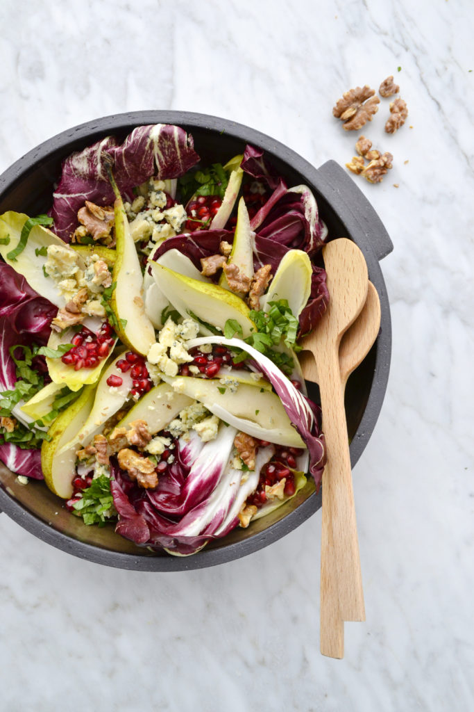 Une salade légère pour apaiser digestion & boutons