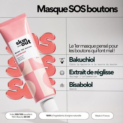 Clear OUT - Masque SOS boutons