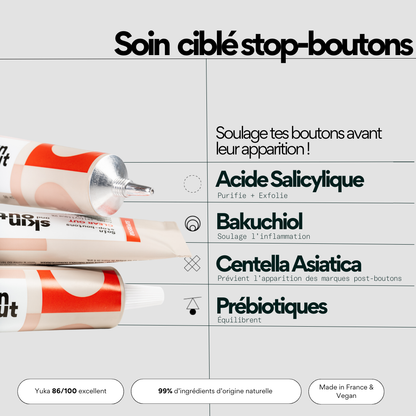 Clear OUT - Soin ciblé stop-boutons