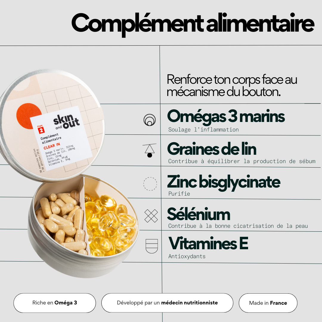 Clear IN - Complément alimentaire stop-boutons