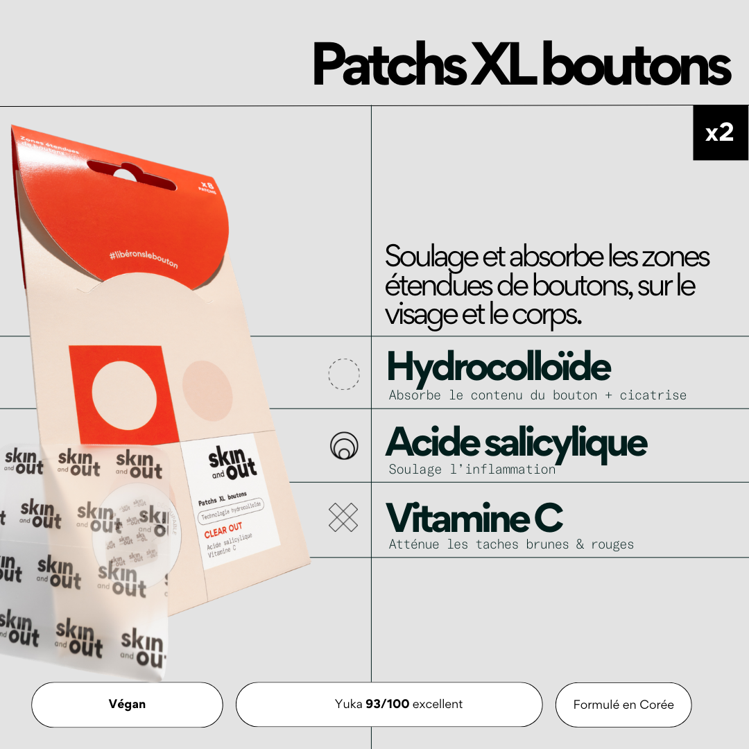 Kit multi-patchs hydrocolloïde