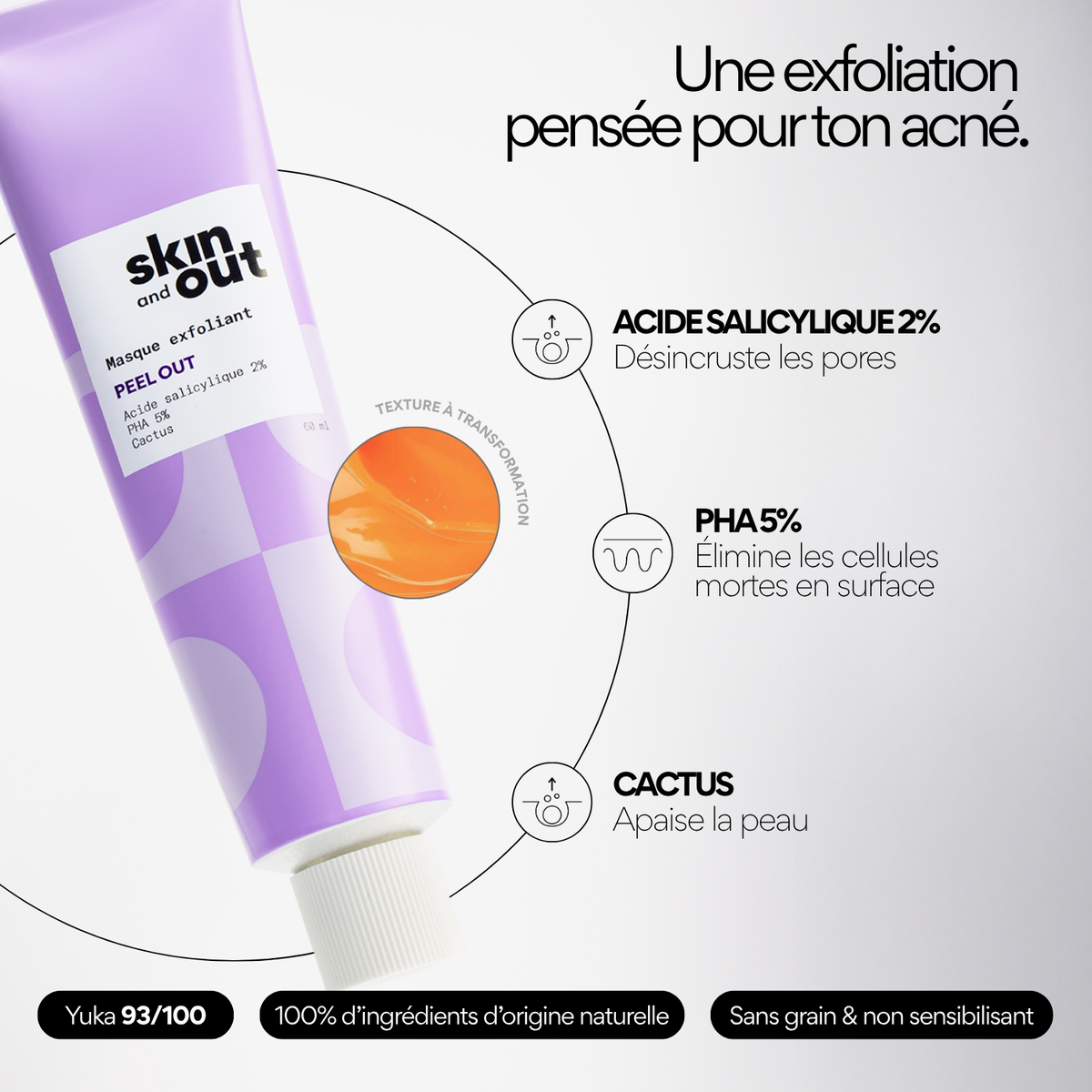 Peel OUT - Masque exfoliant