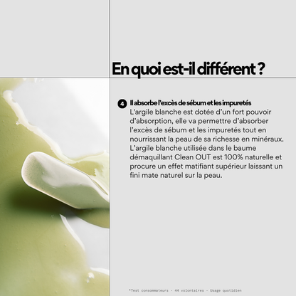 Clean OUT - Baume démaquillant