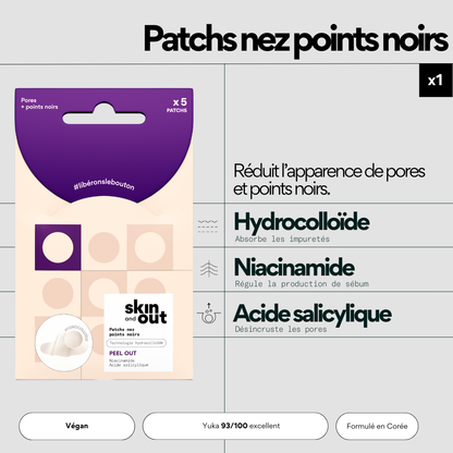 Kit multi-patchs hydrocolloïde
