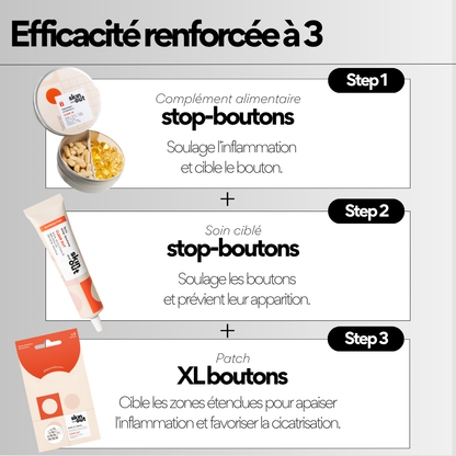 Clear OUT - Patchs XL boutons hydrocolloïde