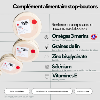 Clear IN - Complément alimentaire stop-boutons