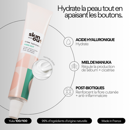 Feed OUT - Crème hydratante