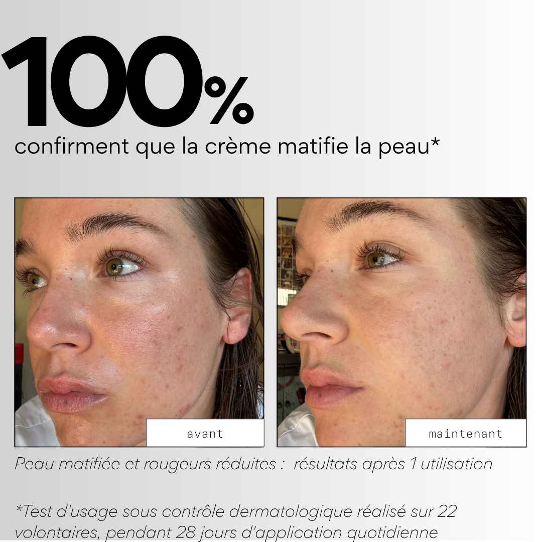 Crème solaire matifiante SPF50