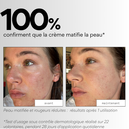 Crème solaire matifiante SPF50