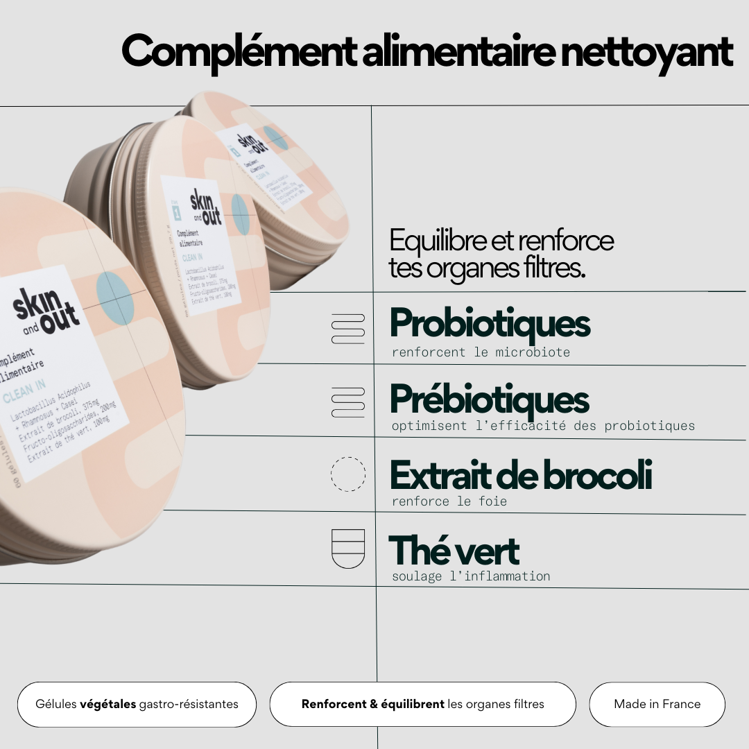 Clean IN - Complément alimentaire nettoyant