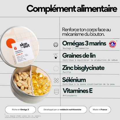 Clear IN - Complément alimentaire stop-boutons