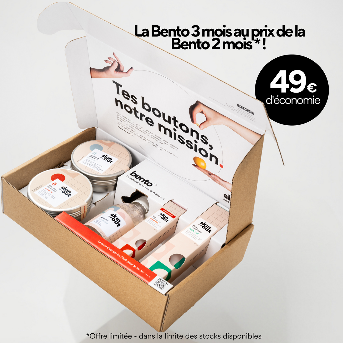 La solution complète pour tes boutons - La Bento