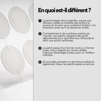 Clear OUT - Patchs boutons sous-cutanés micro-aiguilles x9