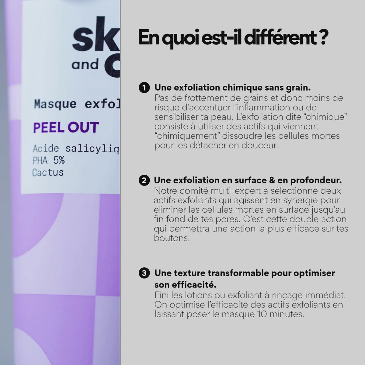 Peel OUT - Masque exfoliant
